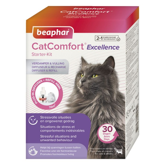 Beaphar CatComfort Excellence Starter-Kit (verdamper & vulling) kat