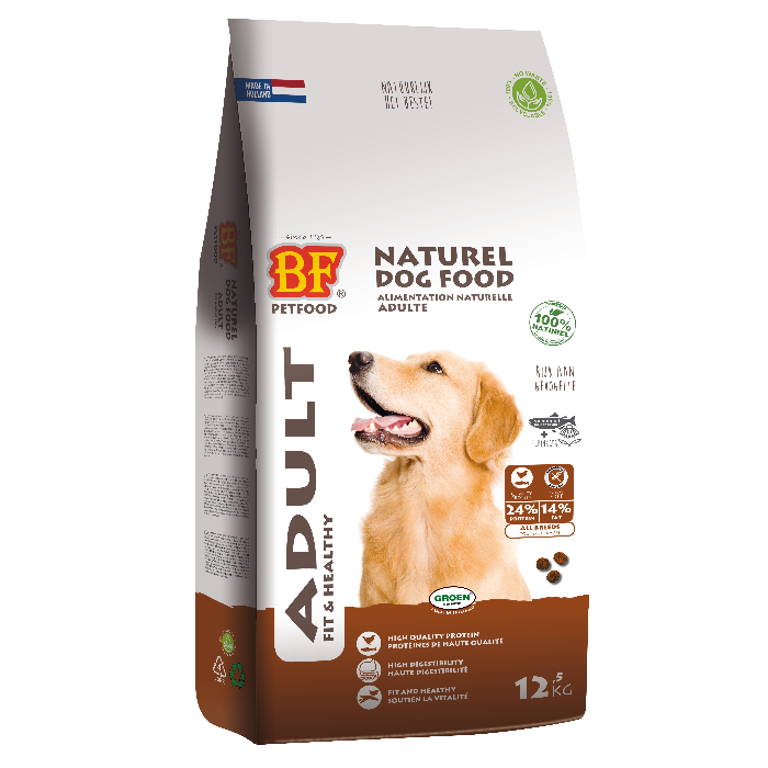 Biofood adult krokant hondenvoer 12