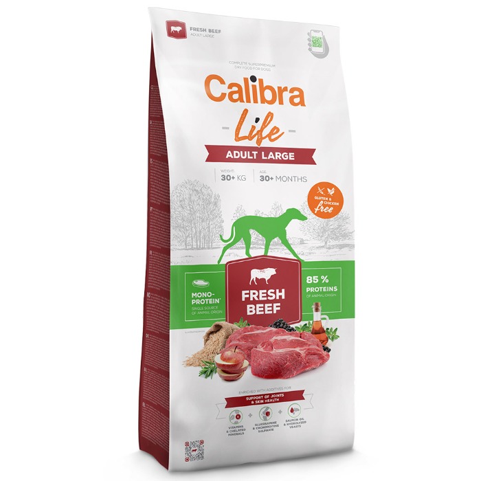 Calibra Life Dog Adult Large Breed Fresh Beef 2