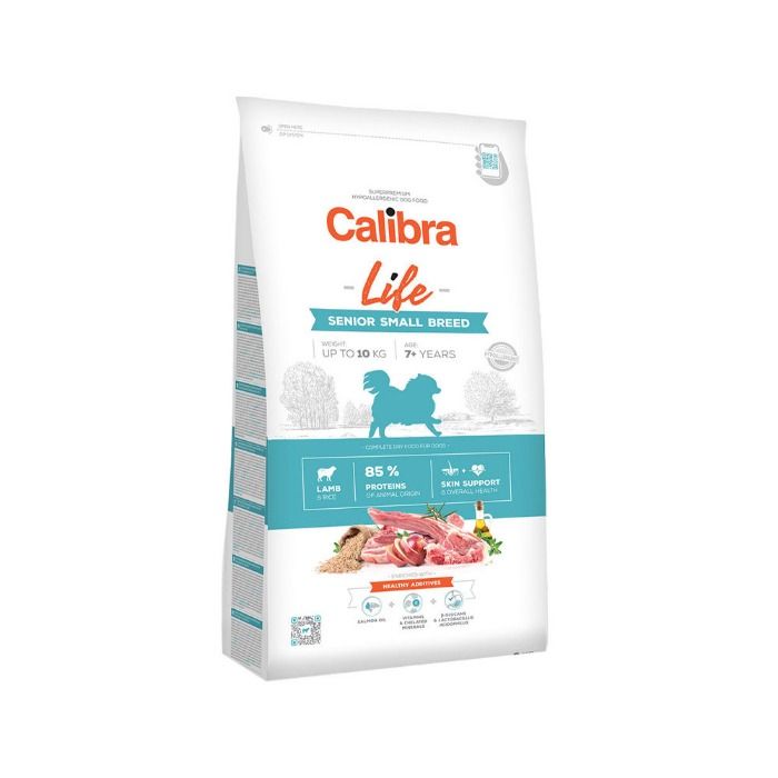 Calibra Life Dog Senior Small Breed Lamb hondenvoer 1