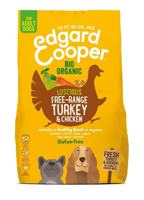 Edgard & Cooper hond Bio Kalkoen & Kip 2