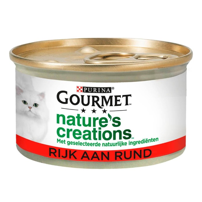 GOURMET Nature&apos;s Creations Rund kattenvoer nat 85gr