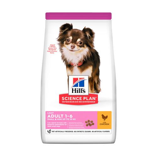 Hill&apos;s Science Plan Hond Adult Light Small&Mini Kip 1