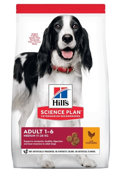 Hill&apos;s Science Plan Hond Adult Medium Kip 2