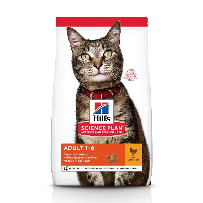 Hill&apos;s Science Plan Kat Adult Kip 1
