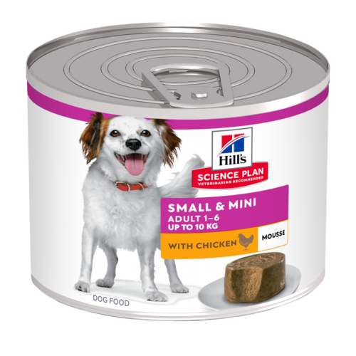 Hill&apos;s Science Plan Small & Mini Mousse Adult Kip natvoer hond 200 gram