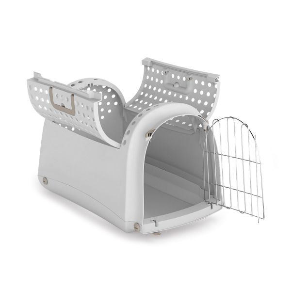 Imac reismand linus cabrio lichtgrijs 50x32x34