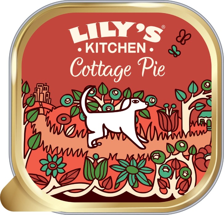 Lily&apos;s Kitchen Cottage Pie hondenvoer nat 10 x 150 gram