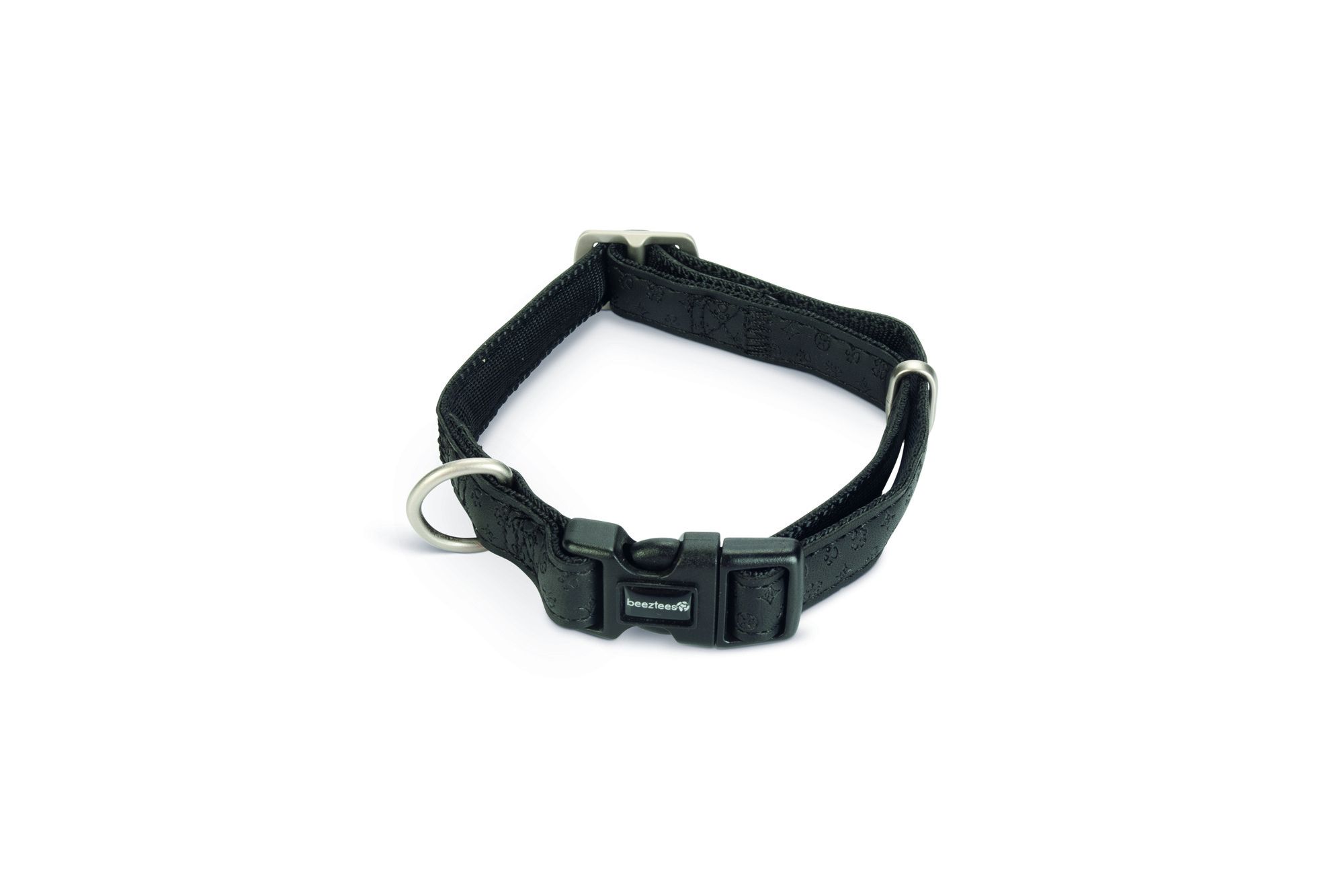 Macleather Halsband Zwart 20-40x1