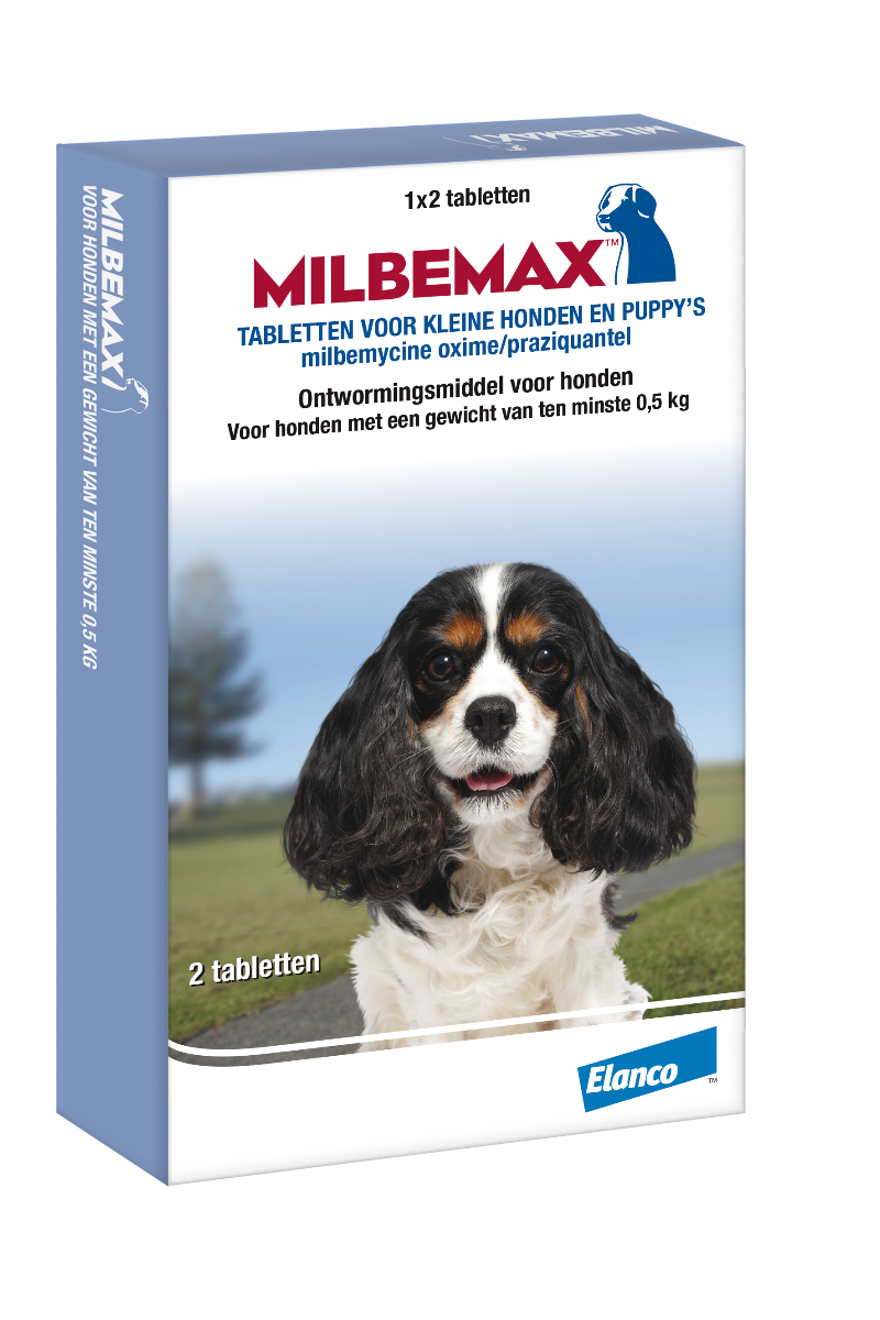 Milbemax ontworming kleine hond/puppy