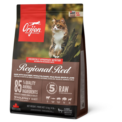 Orijen Cat Adult Whole Prey Regional Red 1
