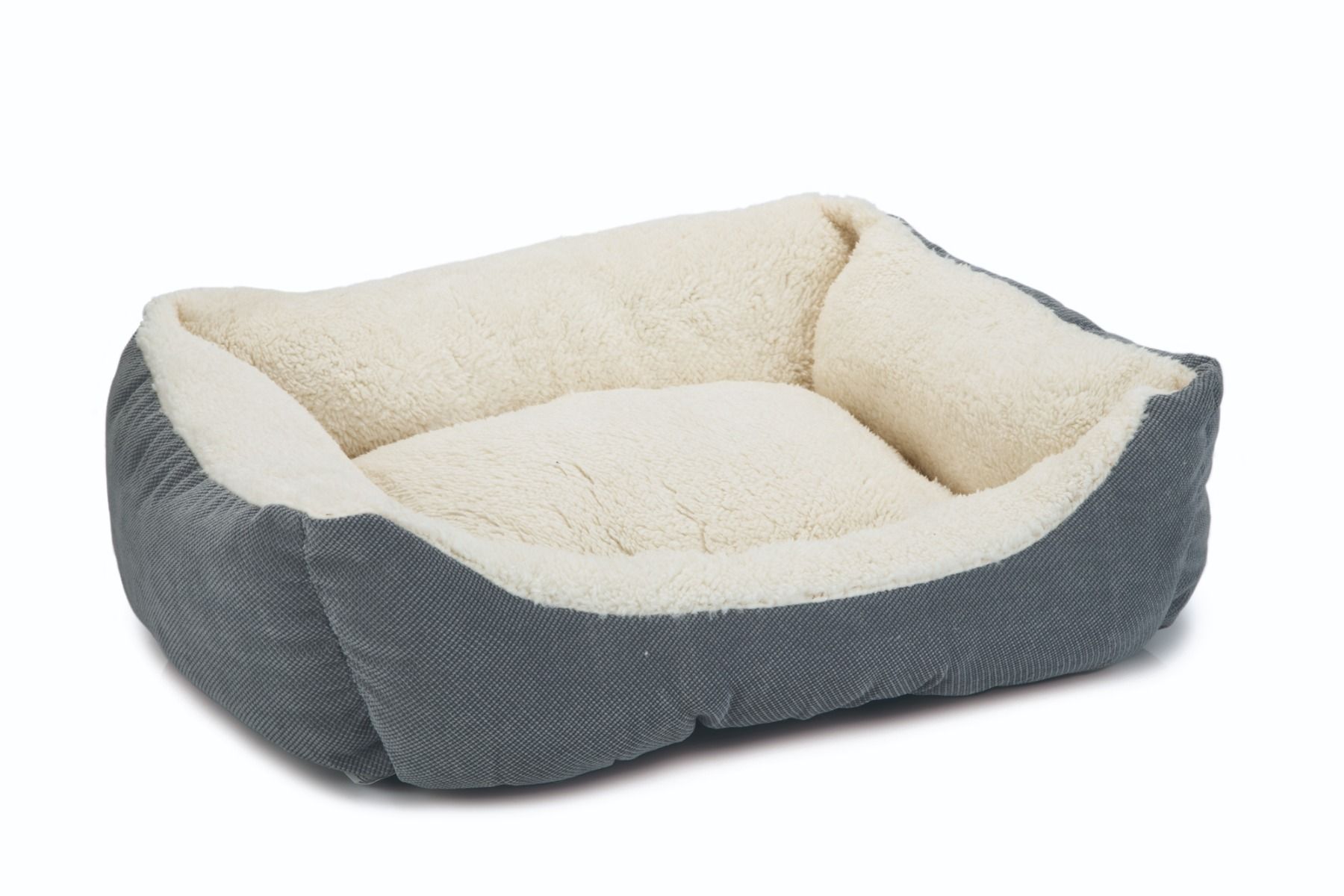 Pluche Ligbed Mogina Blauw