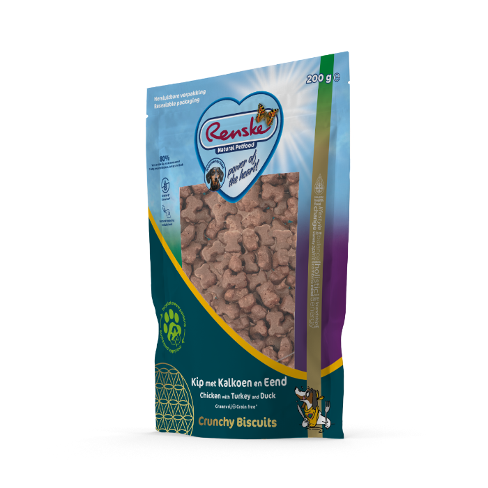 Renske Gezonde Beloning Crunchy Hondensnack kip