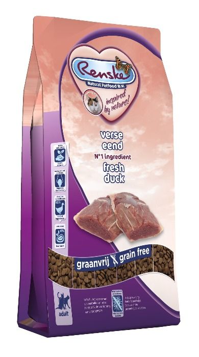 Renske Super Premium Kat Adult verse Eend 1