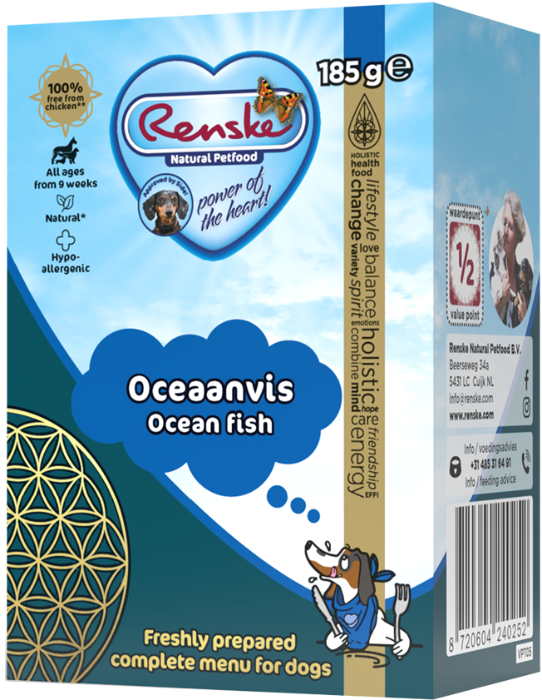 Renske vers hondenvoer Oceaanvis 185 gram
