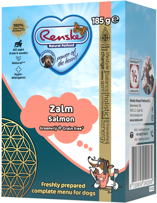 Renske vers hondenvoer Zalm Graanvrij 185 gram