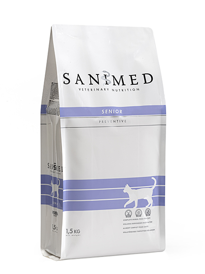 Sanimed Senior droogvoer kat 1