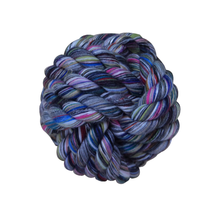 Stevige touwbal 7 cm voor hond