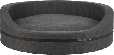 Trixie hondenmand citystyle ovaal home edition donkergrijs 65x55x24 cm