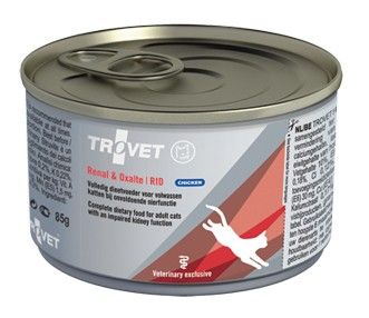 Trovet Renal & Oxalate RID kip kat natvoer blik 12x100gr