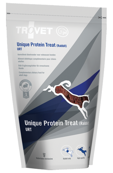 Trovet Unique Protein Treats konijn URT hond 125gr