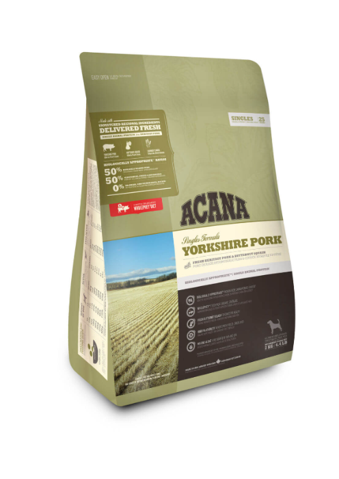 Acana Singles Yorkshire pork hond 2 kilo