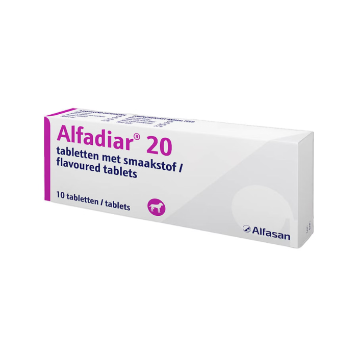 Alfadiar 20 - 10 tabletten