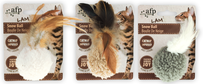 All For Paws - Lambswool-Snow Ball Catnip