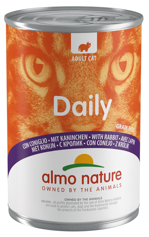 Almo Nature Dailymenu kat konijn 400gr