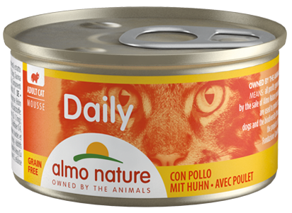 Almo Nature Dailymenu kat mousse kip 85gr