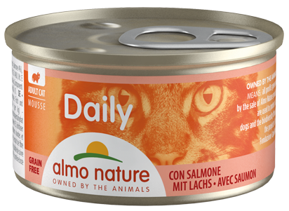 Almo Nature Dailymenu kat mousse zalm 85gr