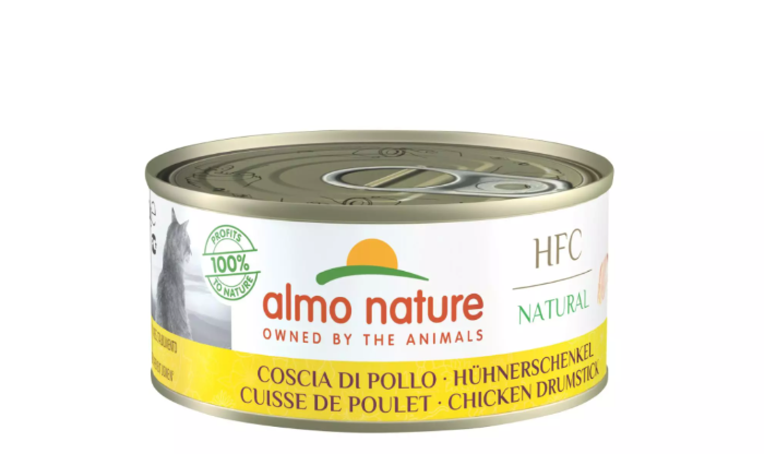 Almo Nature HFC kippenbout kattenvoer natvoer 150gr