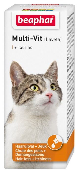 Beaphar Multi-Vit Kat met Taurine 50ml