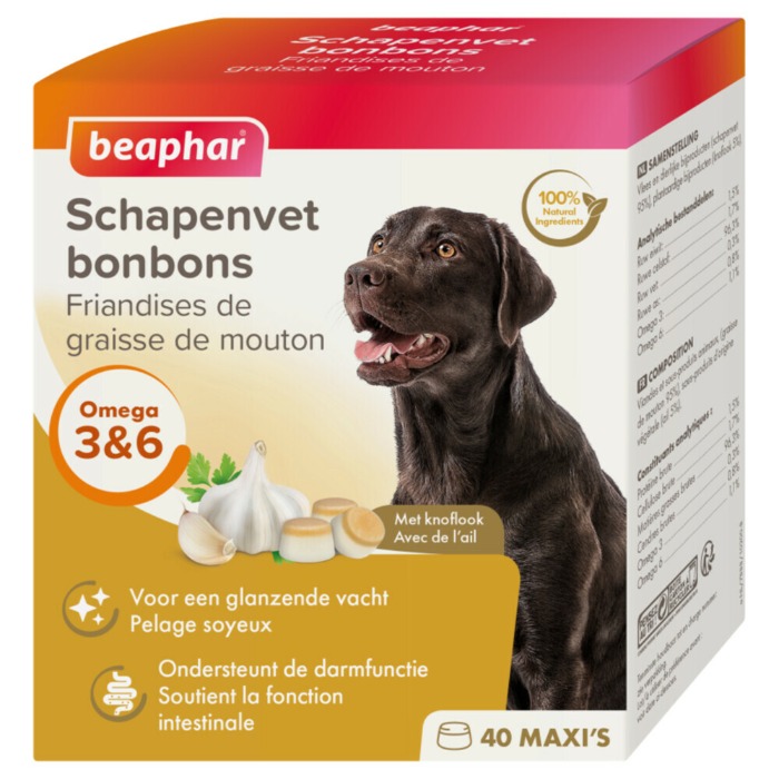 Beaphar Schapenvet Bonbons Maxi Knoflook