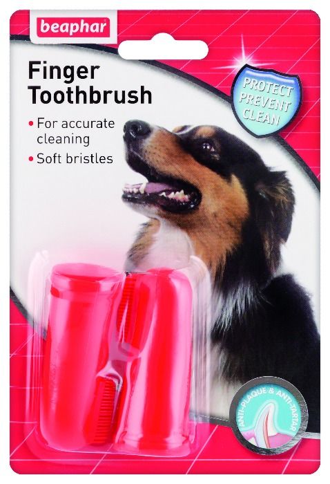 Beaphar Vingertandenborstel 2 st