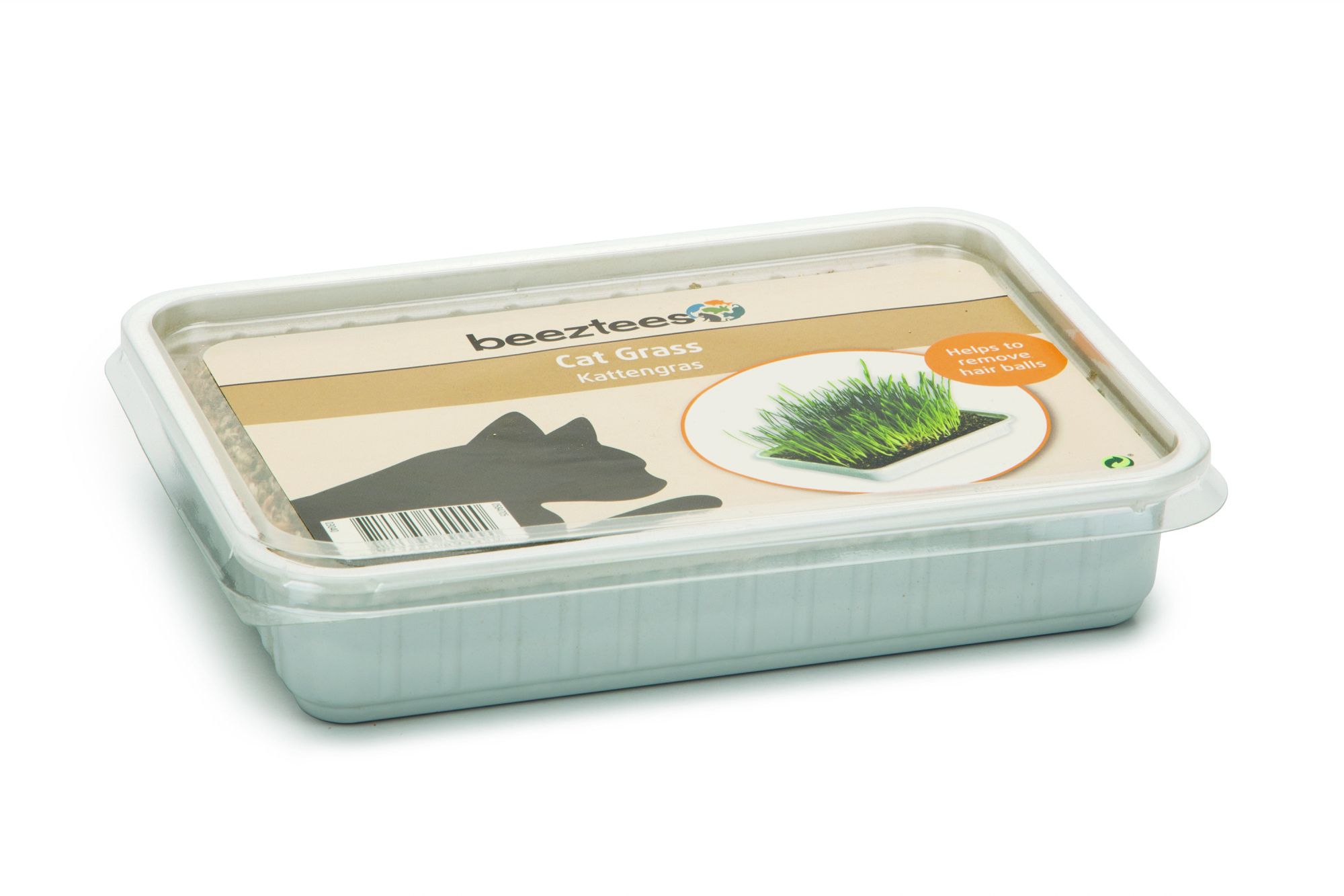 Beeztees Kattengras in Plastic Box 130gr