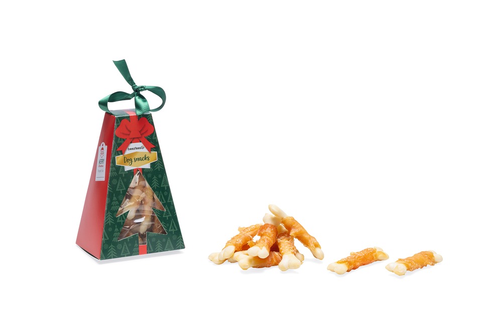 Beeztees Kerstbox Party Botjes hondensnack