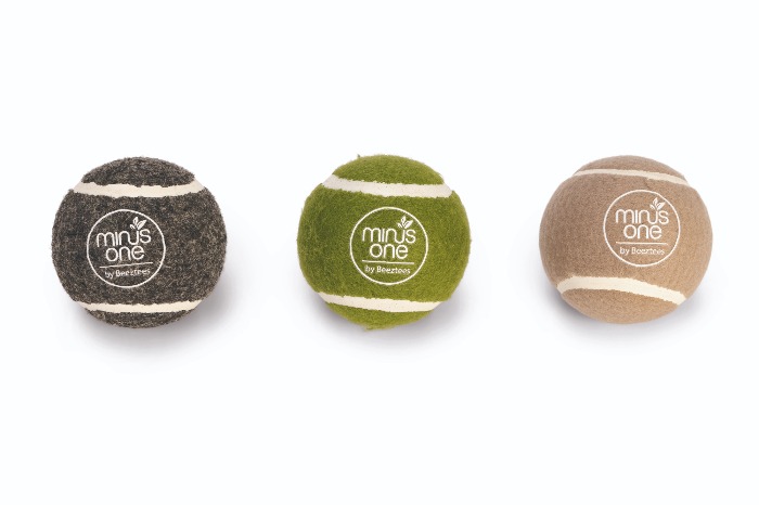 Beeztees Minus One hondenspeelgoed tennisbal 3 stuks