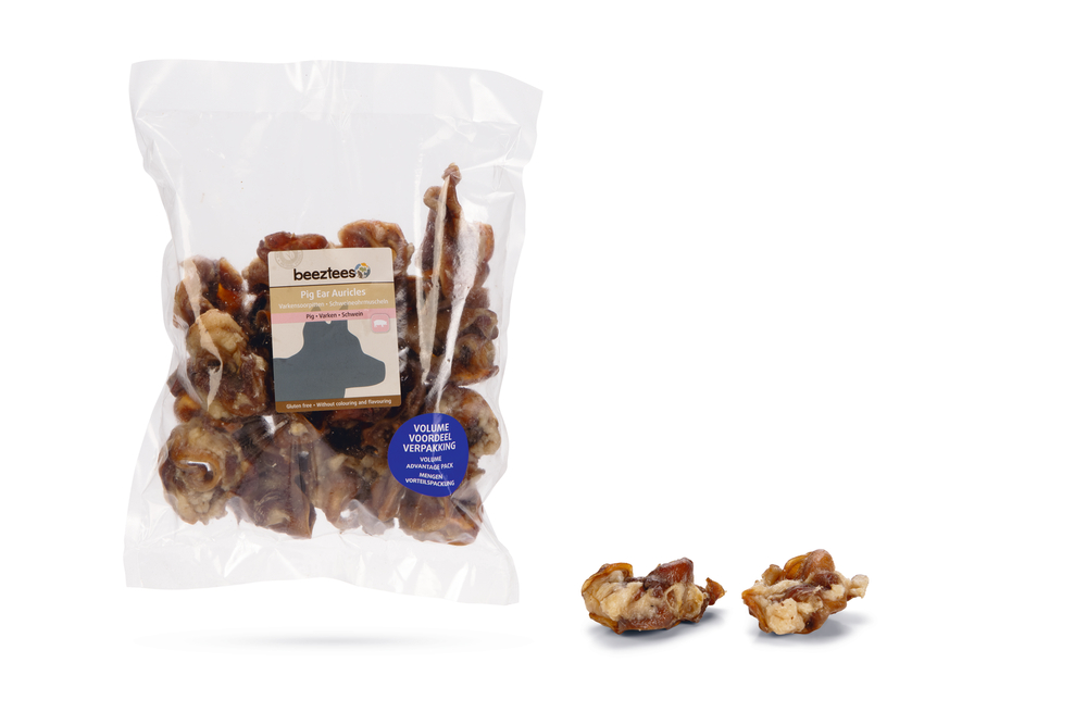 Beeztees Varkensoorpitten hondensnacks 520 gram