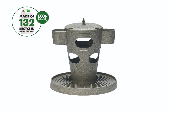 Beeztees snacktoren kip grijs 30x30x32