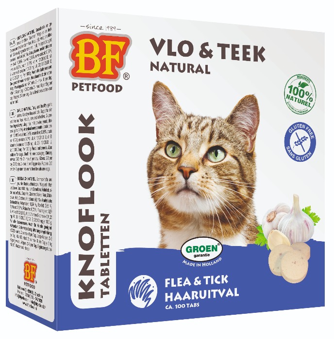 Biofood Anti-Vlo snoepjes Naturel kat 100st