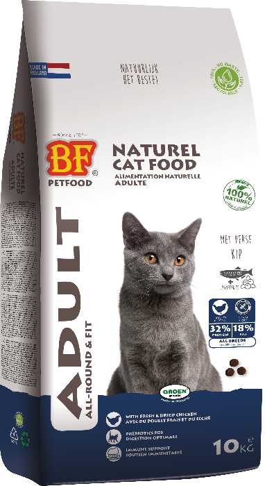 Biofood Premium adult fit kattenvoer 10kg