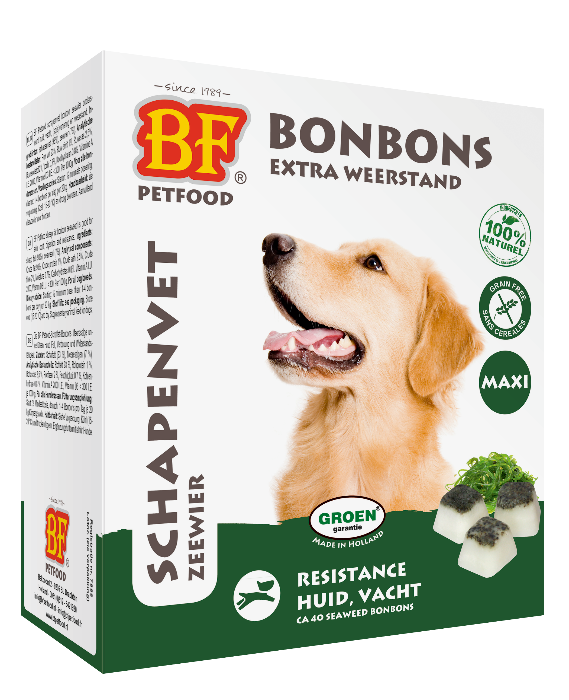 Biofood Schapenvet Maxi Bonbons Zeewier