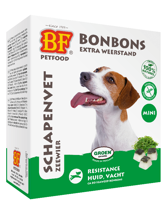 Biofood Schapenvet Mini Bonbons Zeewier