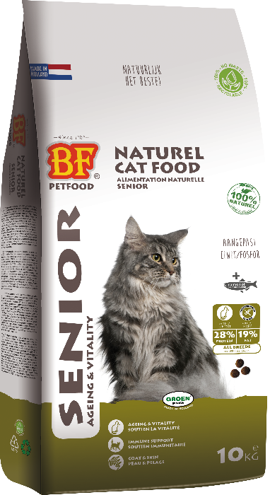 Biofood senior kattenvoer 10kg