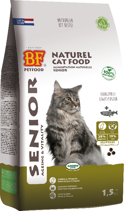 Biofood senior kattenvoer 1