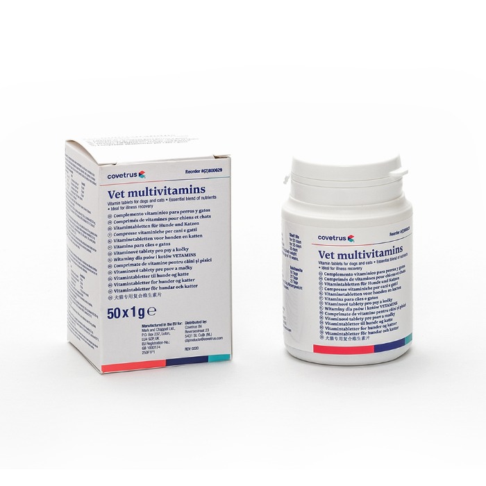 CVET vetamins multivitaminen hond&kat 50st