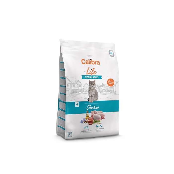 Calibra Life Cat Sterilised Chicken kattenvoer 6kg