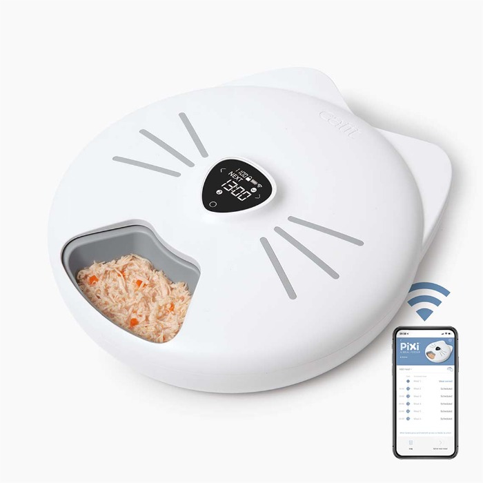 Catit Pixi Smart 6-meal feeder wit