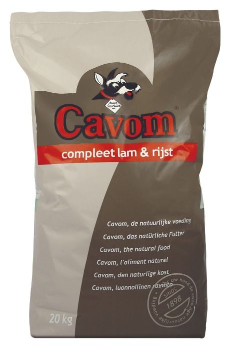 Cavom Compleet Lam/Rijst 20kg